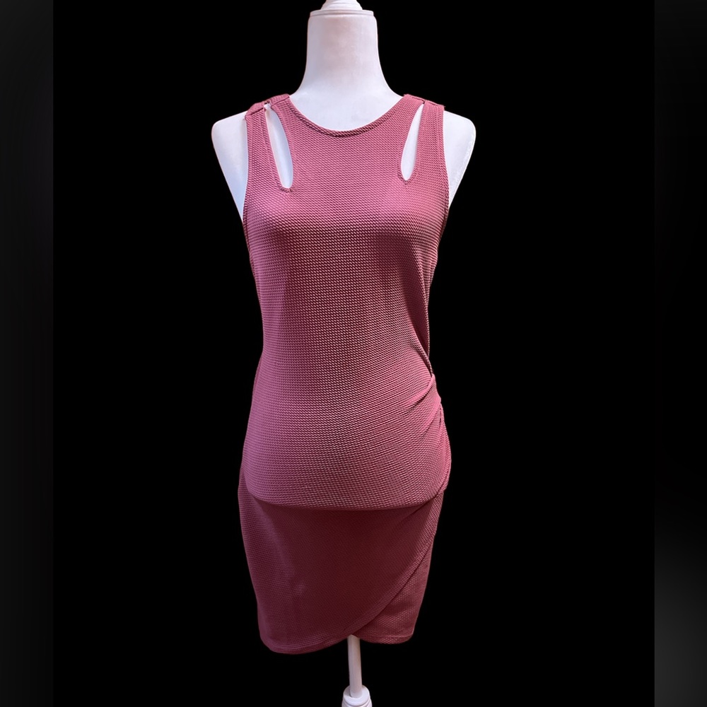 Pink Bodycon Dress - Picture 1 of 3